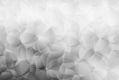 Rastgele şekilli açık gri vektör deseni. Modern tarzda değişen renkli kaotik formlar. Kartvizitiniz için modern tasarım.