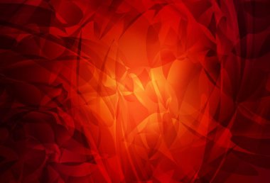 Soyut şekilli koyu kırmızı vektör dokusu. Soyut tarzda rengarenk gradyan şekilleri olan bir resim. İşiniz için en iyi akıllı tasarım.