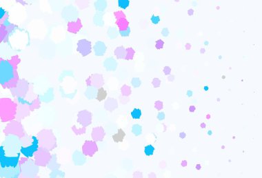 Açık Mor, rastgele şekilli pembe vektör deseni. Soyut gradyan şekilli basit renkli çizimler. İşiniz için en iyi akıllı tasarım.