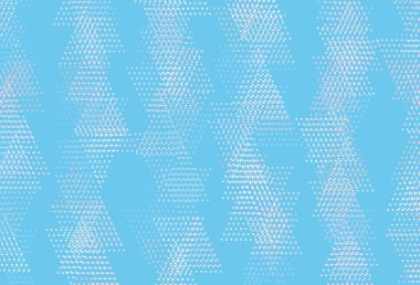 Açık pembe, dairesel çokgen şekilli mavi vektör deseni. Renkli noktalı modern soyut çizimler. Duvar kağıtları için şablon.