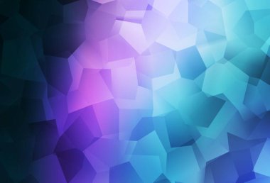 Koyu pembe, Memphis şekilli mavi vektör arkaplan. Renkli rastgele şekillerle modern soyut illüstrasyon. İşiniz için en iyi akıllı tasarım.