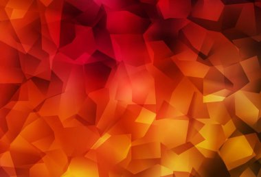 Koyu kırmızı vektör çokgen desen. Çokgen soyut çizim ve gradyan. Web siteniz için yeni bir doku.