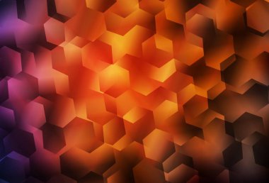 Koyu kırmızı vektör çokgen şablon. Çokgen soyut çizim ve gradyan. İşiniz için yepyeni bir tasarım..