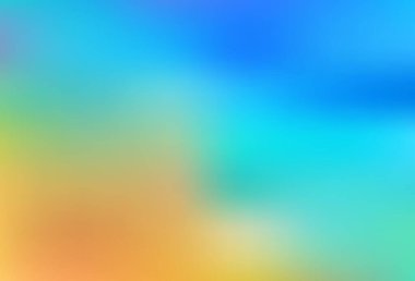 Açık mavi, sarı vektör parlak soyut düzen. Parlak renkli bir illüstrasyon. İş tasarımınız için yeni biçim.