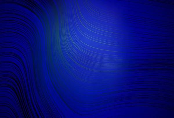 Sötét Kék Vektor Elvont Elrendezése Színes Absztrakt Illusztráció Gradienssel Homályos — Stock Vector