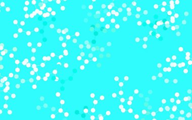 Yapay zeka kavramına sahip açık yeşil vektör dokusu. Soyut şablondaki yapay zeka şekilleriyle parlayan illüstrasyon. Poster ve teknoloji sembolü.