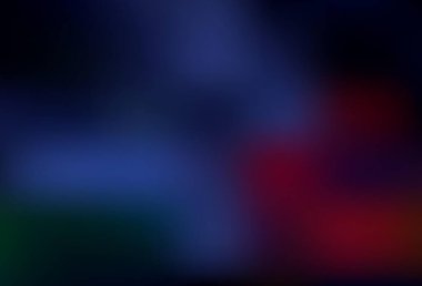 Koyu mavi, kırmızı vektör bulanık desen. Gradyan ile modern soyut çizim. Web siteniz için bulanık tasarım.