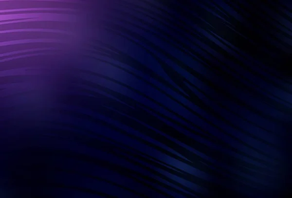 Violet Foncé Texture Vectorielle Rose Avec Des Lignes Courbées Une — Image vectorielle