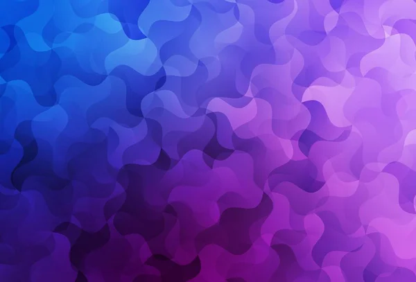 Rose Clair Bleu Vecteur Abstrait Fond Polygonal Illustration Géométrique Créative — Image vectorielle