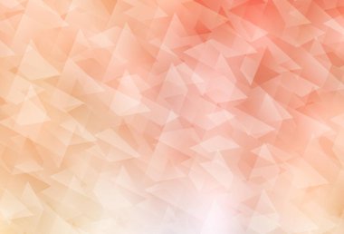 Eşkenar dörtgenli hafif turuncu vektör şablonu. Dikdörtgenli soyut gradyan çizimi. Şablon bir arkaplan olarak kullanılabilir.