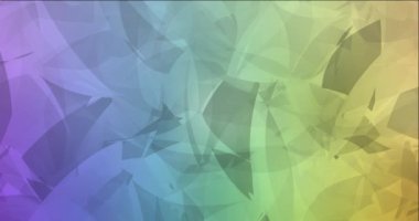 Memphis şekilli 4K ışık çok renkli video döngüsü.