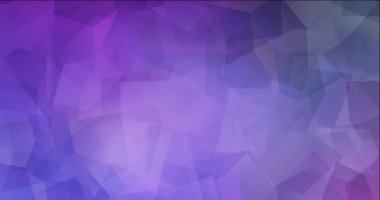 4K koyu pembe, mavi çokgen video örneği.