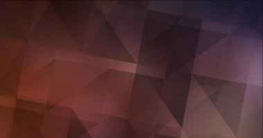 4K çokgen malzemeli koyu mavi, sarı video.