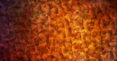 4K döngü koyu kırmızı çokgen akış videosu.