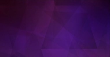 4K döngü koyu mor, pembe çokgen video örneği.