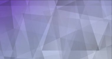 Çokgen şekilli açık mor 4K döngü videosu.