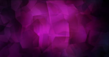 4K koyu pembe çokgen akış videosu.
