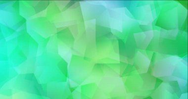 4K döngü açık mavi, yeşil soyut video örneği.