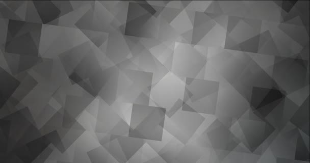 4K smyčka světle šedé video záběry s kosočtvercem. — Stock video