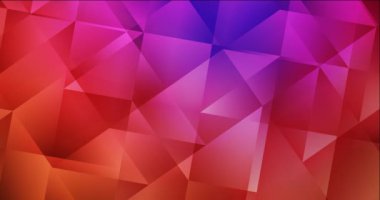 4K koyu pembe, kırmızı soyut video örneği.