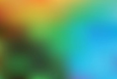 Açık mavi, sarı vektör renkli bulanık arkaplan. Yaratıcı illüstrasyon, yarım tonlu ve eğimli. Tasarımının yeni yolu.