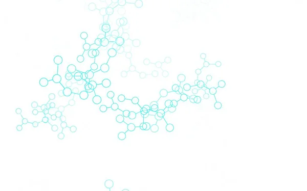 Texture Vectorielle Bleu Clair Vert Avec Concept Intelligence Artificielle Structure — Image vectorielle