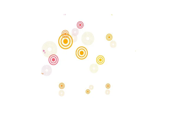 Světlé Vícebarevné Pozadí Tečkami Rozmazaný Dekorativní Design Abstraktním Stylu Bublinami — Stockový vektor