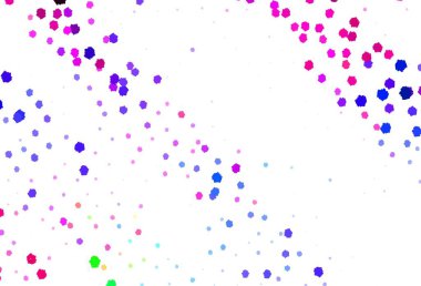 Karmaşık şekilli hafif çokrenkli vektör şablonu. Modern tarzda değişen renkli kaotik formlar. Kartvizitiniz için modern tasarım.