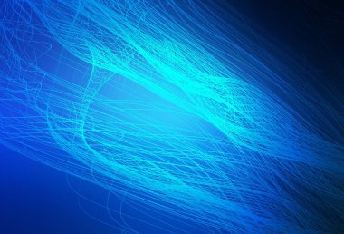 Koyu mavi vektör parlak şablonu bulanıklaştırdı. Renkli soyut çizimler ve gradyan. Marka kitabınız için yeni biçim tasarımı.