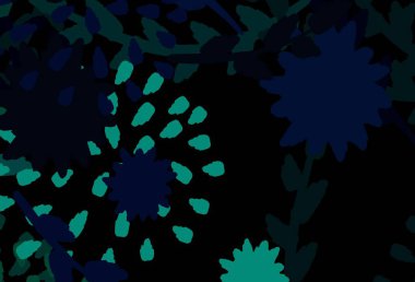 Lacivert, Memphis şekilli kırmızı vektör arkaplan. Renkli rastgele şekillerle modern soyut illüstrasyon. İşiniz için en iyi akıllı tasarım.