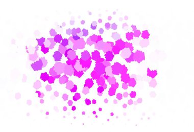 Soyut formlarla açık mor vektör dokusu. Soyut tarzda rengarenk gradyan şekilleri olan bir resim. Kartvizitiniz için modern tasarım.