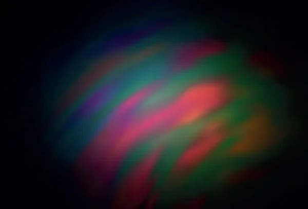 Dunkelrosa Gelber Vektor Verschwommener Hintergrund Abstrakte Farbenfrohe Illustration Mit Farbverlauf — Stockvektor