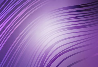 Açık Mor çizgili vektör arkaplanı. Çağdaş gradyan soyut çizgileri olan çizimler. Tasarımınız için desen.