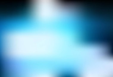 Koyu mavi çizgili vektör şablonu. Eğilimli zarif, parlak bir çizim. Tasarımınız için renkli dalga deseni.