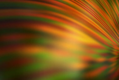 Koyu turuncu vektör soyut parlak şablon. Görüntü stili ve gradyanı olan yeni renkli çizimler. Web siteniz için bulanık tasarım.