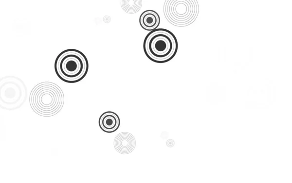 円形状のライトグレーベクトルレイアウト 雨のぼやけた滴と光る抽象的なイラスト ポスター ウェブサイトのバナーのデザイン — ストックベクタ