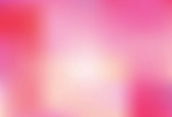 Világos Rózsaszín Sárga Vektor Elvont Homályos Háttér Színes Illusztráció Absztrakt — Stock Vector