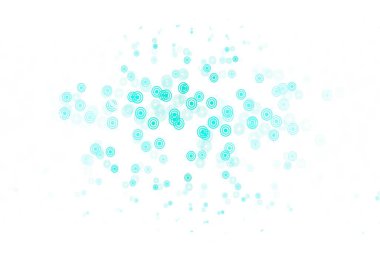 Kabarcıklı açık yeşil vektör arka planı. Doğa tarzında renkli baloncuklu soyut illüstrasyon. Marka kitabınız için yeni şablon.