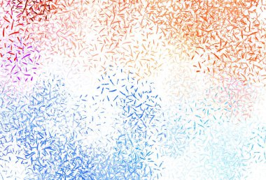 Açık Pembe, tekrarlanan çubuklu mavi vektör şablonu. Çizgilerle modern geometrik soyut çizim. Güzel geçmişiniz için şablon.