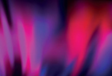 Koyu pembe vektör bulanık ve renkli desen. Soyut ve gradyan renkte renkli çizimler. İş tasarımınız için yeni biçim.