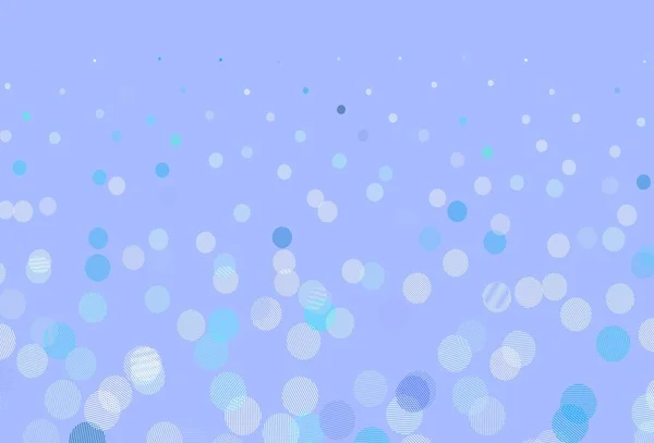 Світло Blue Векторний Фон Бульбашками Ілюстрація Набором Яскравих Барвистих Абстрактних — стоковий вектор