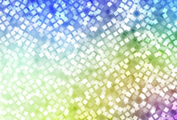 Luz Multicolor Fundo Vetorial Estilo Poligonal Glitter Ilustração Abstrata Com — Vetor de Stock