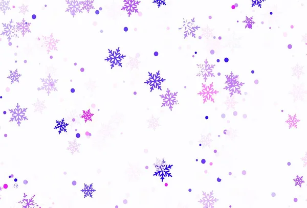 배경에 Xmas Snowflakes 추상적 묘사에 결정을 사용하 임대를 — 스톡 벡터