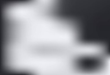 Açık gri vektör bulanık şablon. Soyut renkli gradyan çizimi. İşiniz için en iyi bulanık tasarım..