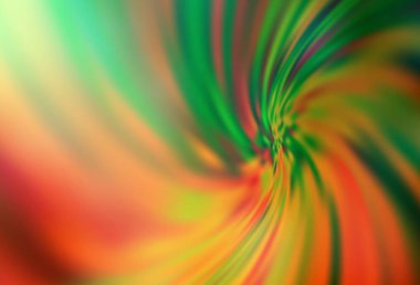 Açık yeşil, sarı vektör parlak şablonu bulanıklaştırdı. Görüntü tarzında tamamen yeni bir renkli çizim. İş tasarımınız için yeni biçim.