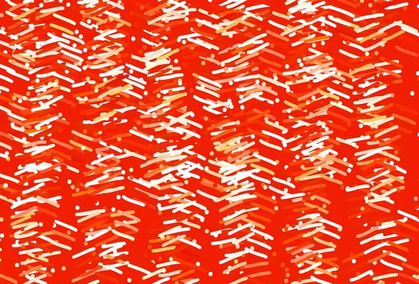 Patrón Vectorial Naranja Claro Con Líneas Afiladas Ilustración Abstracta Brillante — Archivo Imágenes Vectoriales