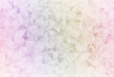 Işık çok renkli vektör parlayan üçgen yerleşimi. Çokgen tarzda tamamen yeni bir renk çizimi. Broşürünüz için yepyeni bir tasarım..