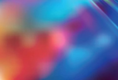 Açık mavi, sarı vektör bulanık desen. Görüntü stili ve gradyanı olan yeni renkli çizimler. İşiniz için en iyi bulanık tasarım..