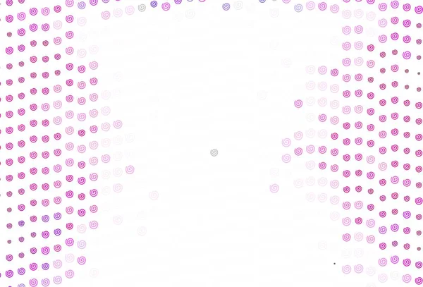 Plantilla Vectorial Rosa Claro Con Líneas Iris Ilustración Colorida Estilo — Vector de stock