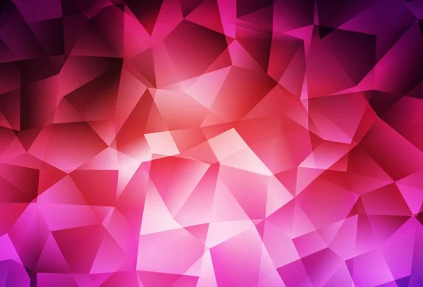 Ανοιχτό Ροζ Κίτρινο Διάνυσμα Τριγωνικό Πρότυπο Κλίση Γεωμετρική Απεικόνιση Στυλ — Διανυσματικό Αρχείο